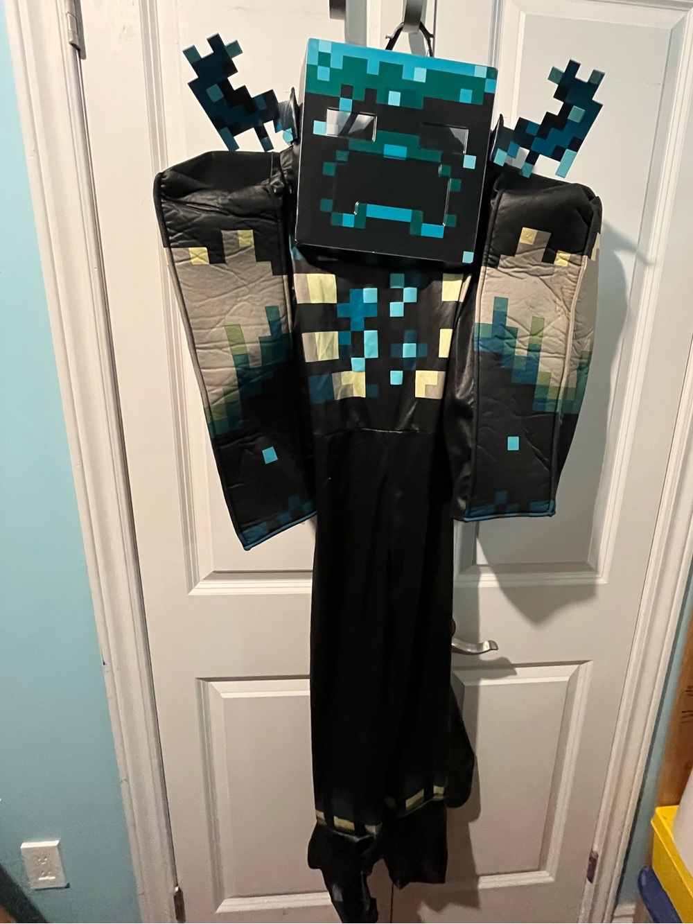 Minecraft Warden Costume Kids M